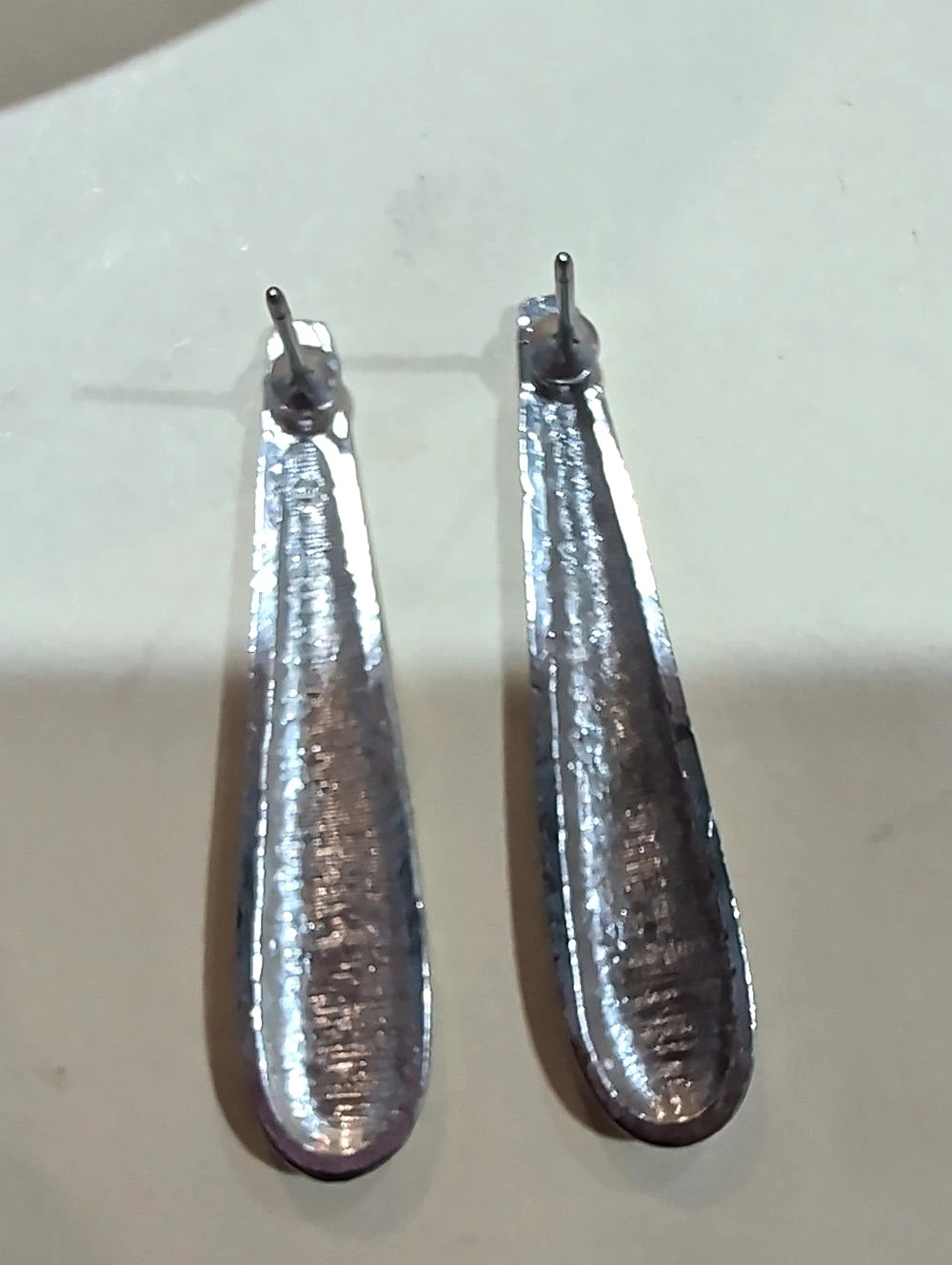 Silver Drop Earrings